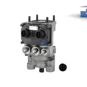 DT Spare Parts 4.63220 Foot brake valve, EBS, M16 x 1,5, M22 x 1,5, max. 10 bar