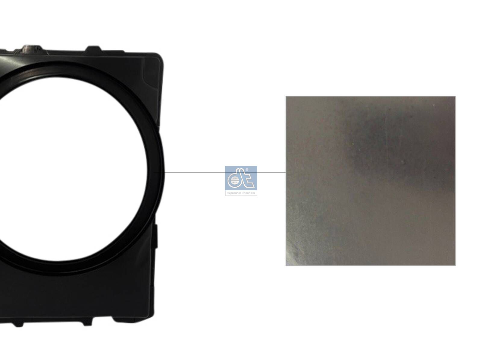 DT Spare Parts 4.63282 Fan cover