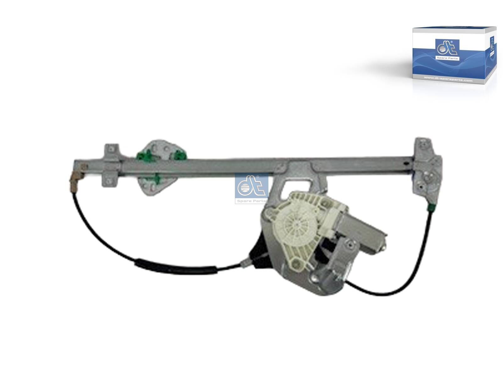 DT Spare Parts 4.63373 Window regulator, electrical, right, with motor