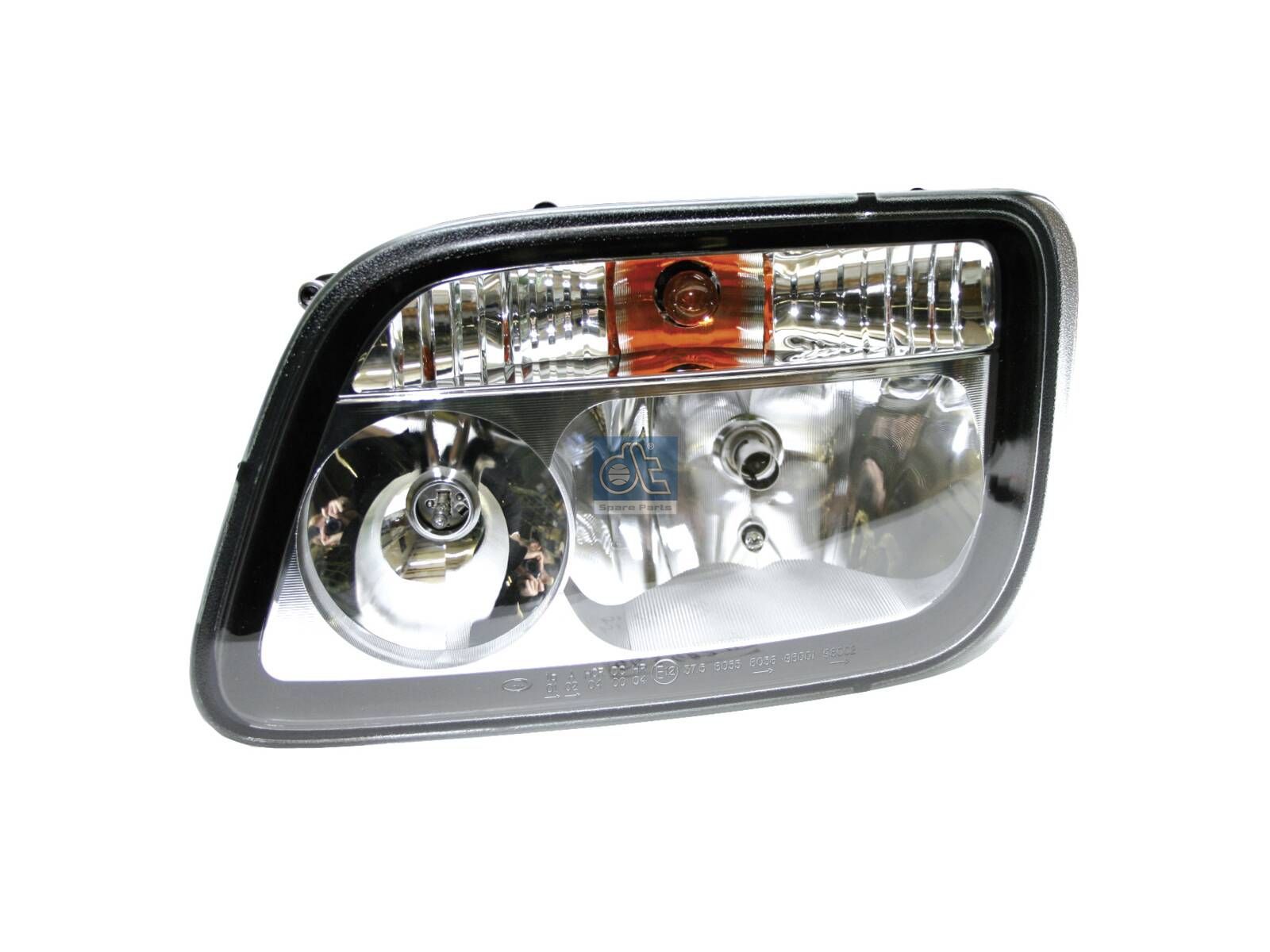 DT Spare Parts 4.63482 Headlamp, left, with headlamp range control, 24 V, H7