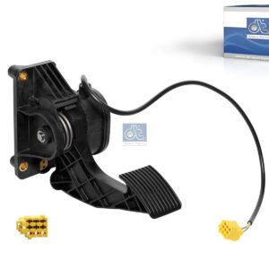 DT Spare Parts 4.63821 Accelerator pedal, with sensor, 5 poles