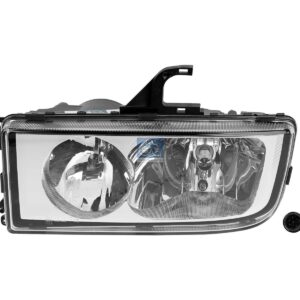 DT Spare Parts 4.63848SP Headlamp, left, with bulbs, 24 V, H7