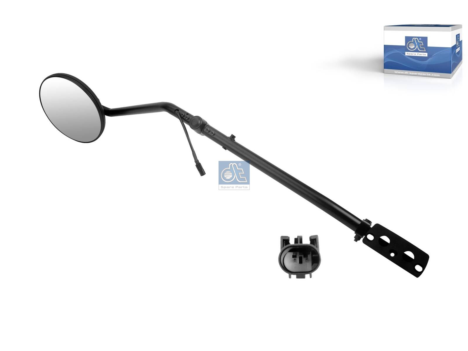 DT Spare Parts 4.63957 Front mirror, heated, R: 300 mm