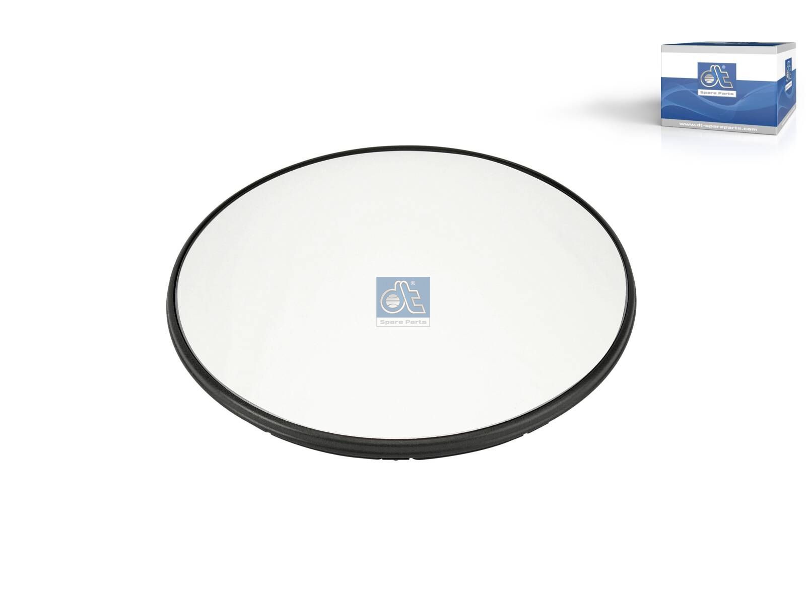 DT Spare Parts 4.63965 Mirror glass, front mirror, heated, R: 300 mm