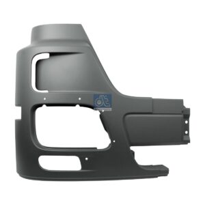 DT Spare Parts 4.64002 Bumper cover, right, grey