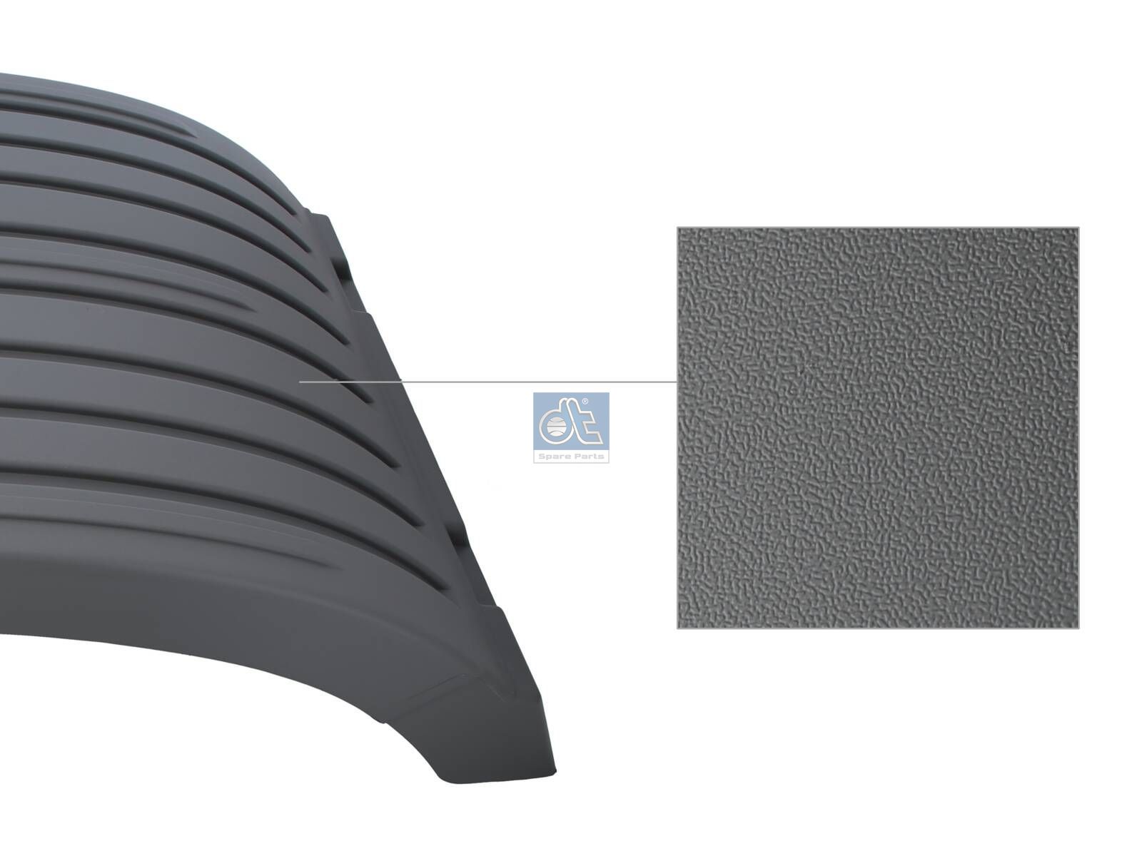 DT Spare Parts 4.64012 Fender, rear, center