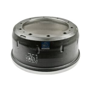 DT Spare Parts 4.64031 Brake drum, D: 410 mm, 10 bores, b: 23 mm, P: 335 mm, d: 298 mm, H: 228 mm, B: 172 mm