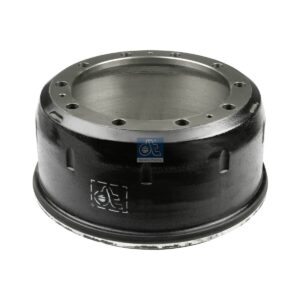DT Spare Parts 4.64033 Brake drum, D: 410 mm, 10 bores, b: 23 mm, P: 335 mm, d: 298 mm, H: 218 mm, B: 152 mm