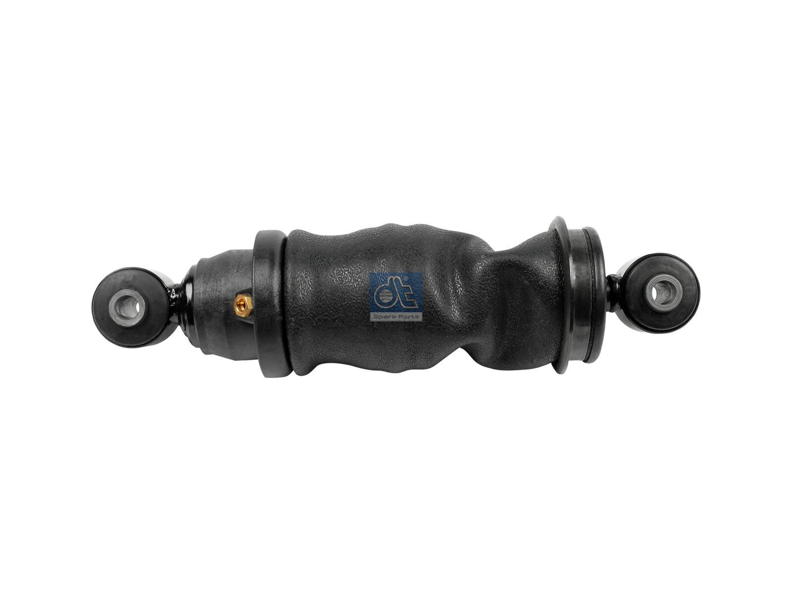 DT Spare Parts 4.64058 Cabin shock absorber, with air bellow, D: 44.5 mm, b: 14 mm, Lmin: 250 mm, Lmax: 322 mm
