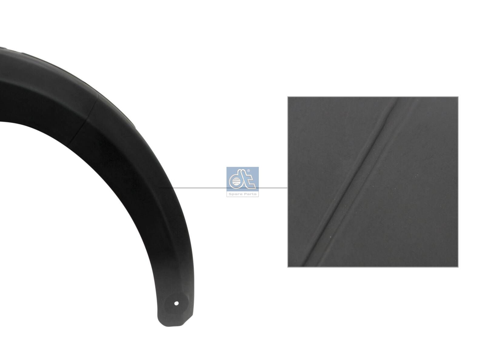 DT Spare Parts 4.64076 Fender, left