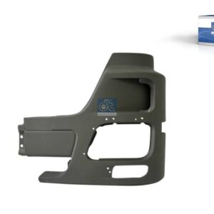 DT Spare Parts 4.64080 Bumper, left, grey