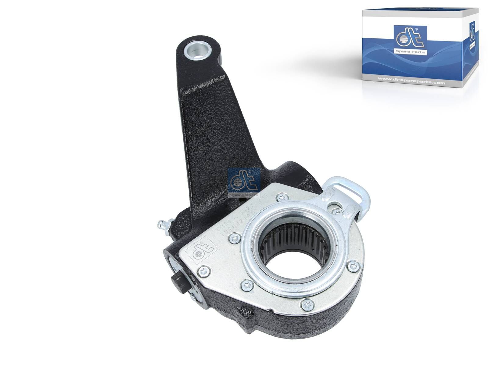 DT Spare Parts 4.64237 Slack adjuster, automatic, left, N42 x 1,5, b: 14 mm, Lb: 145 mm, Or: 56 mm, DIN 5480, 26 teeth