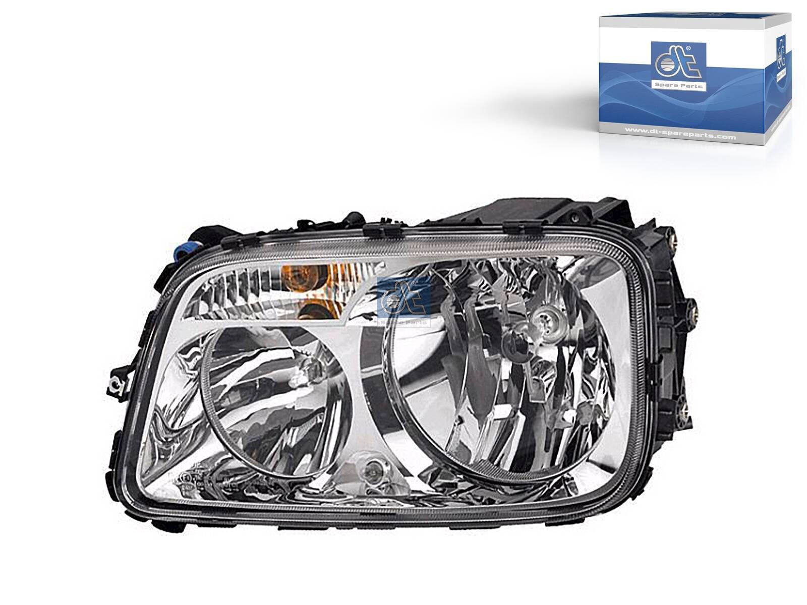 DT Spare Parts 4.64440SP Headlamp, left, with bulbs, 24 V, H1