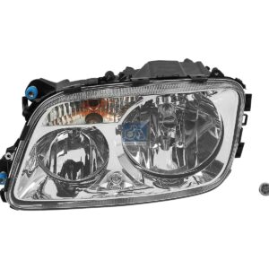 DT Spare Parts 4.64442SP Headlamp, left, with bulbs, with adjusting motor, 24 V