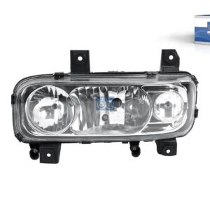 DT Spare Parts 4.64448 Headlamp, left, with fog lamp, without adjusting motor, 24 V