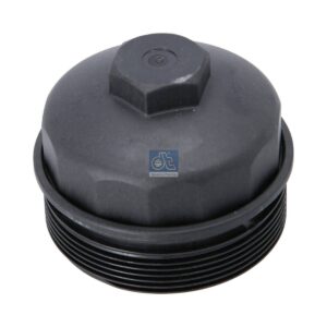 DT Spare Parts 4.64476 Oil filter cover, d: 41 mm, D: 105 mm, H: 80.5 mm