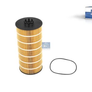 DT Spare Parts 4.64484 Oil filter insert, d: 58 mm, D: 121 mm, H: 262 mm