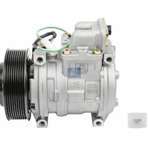 DT Spare Parts 4.64500 Compressor, air conditioning, oil filled, 24 V, 9 PK, DP: 130 mm, 9 grooves