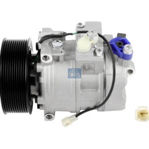 DT Spare Parts 4.64502 Compressor, air conditioning, oil filled, 24 V, 11 PK, DP: 130 mm, 11 grooves