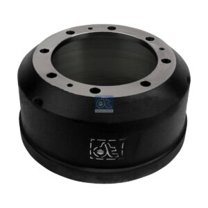DT Spare Parts 4.64635 Brake drum, D: 364 mm, 8 bores, b: 21 mm, P: 275 mm, d: 238 mm, H: 210 mm, B: 170 mm