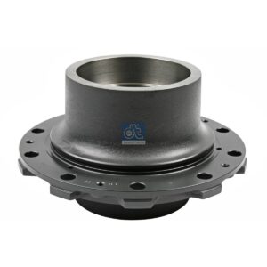 DT Spare Parts 4.64656 Wheel hub, with bearing, d1: 157 mm, d2: 170 mm, D: 375 mm, 10 bores, b: 22 mm, H: 220 mm