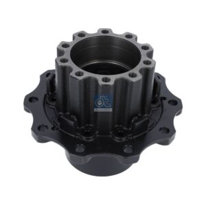 DT Spare Parts 4.64723 Wheel hub, without bearings, d1: 157 mm, d2: 170 mm, D: 377 mm, 10 bores, b: 22 mm, P: 335 mm, H: 298 mm