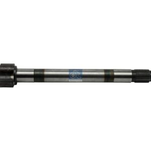 DT Spare Parts 4.64846 Brake camshaft, left, D: 42 mm, L1: 459 mm, L2: 39.5 mm, L3: 406 mm, 26 teeth