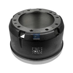 DT Spare Parts 4.64916 Brake drum, D: 410 mm, 10 bores, b: 23 mm, P: 335 mm, d: 282 mm, H: 276 mm, B: 236 mm