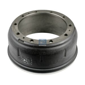 DT Spare Parts 4.64929 Brake drum, D: 410 mm, 10 bores, b: 23 mm, P: 335 mm, d: 298 mm, H: 210 mm, B: 142 mm