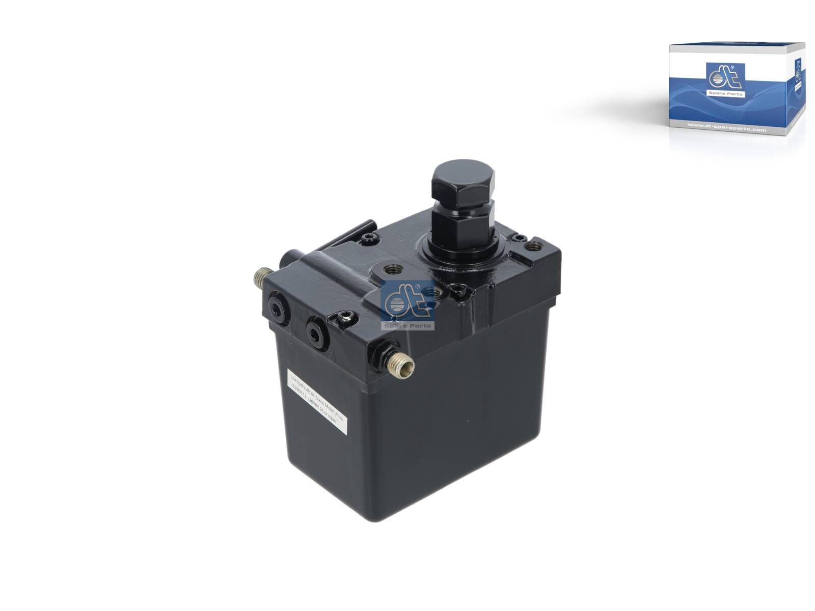 DT Spare Parts 4.65191 Cabin tilt pump, M12 x 1,5, M12 x 1,5, L: 127 mm, H: 165 mm, 300 bar