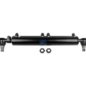 DT Spare Parts 4.65241 Steering cylinder, D: 85 mm, M18 x 1,5, M27 x 1,5, L: 721 mm, 250 bar, Ls: 203 mm