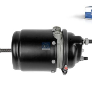 DT Spare Parts 4.65297 Spring brake cylinder, left, M16 x 1,5, M22 x 1,5, Ls: 64 mm, Lp: 15 mm