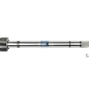 DT Spare Parts 4.65367 Brake camshaft, left, D: 42 mm, L1: 468 mm, L2: 39.5 mm, L3: 415 mm, 26 teeth