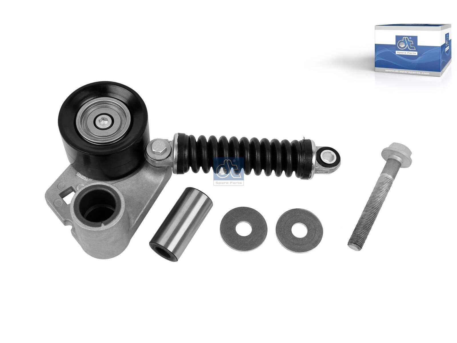 DT Spare Parts 4.65499 Belt tensioner, D: 80 mm, W: 48 mm
