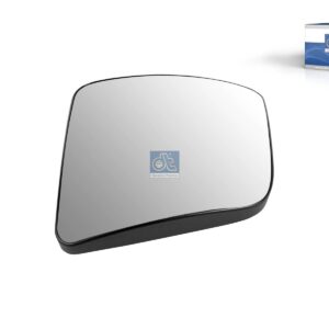 DT Spare Parts 4.65747 Mirror glass, wide view mirror, right, heated, R: 300 mm