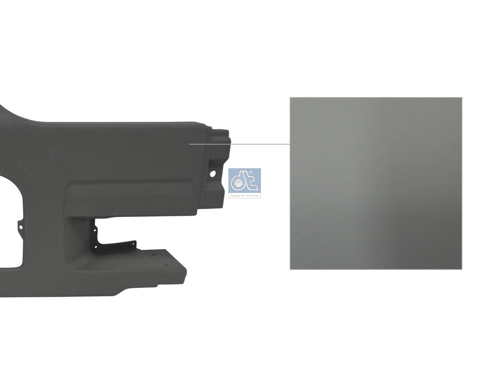 DT Spare Parts 4.66154 Bumper, right