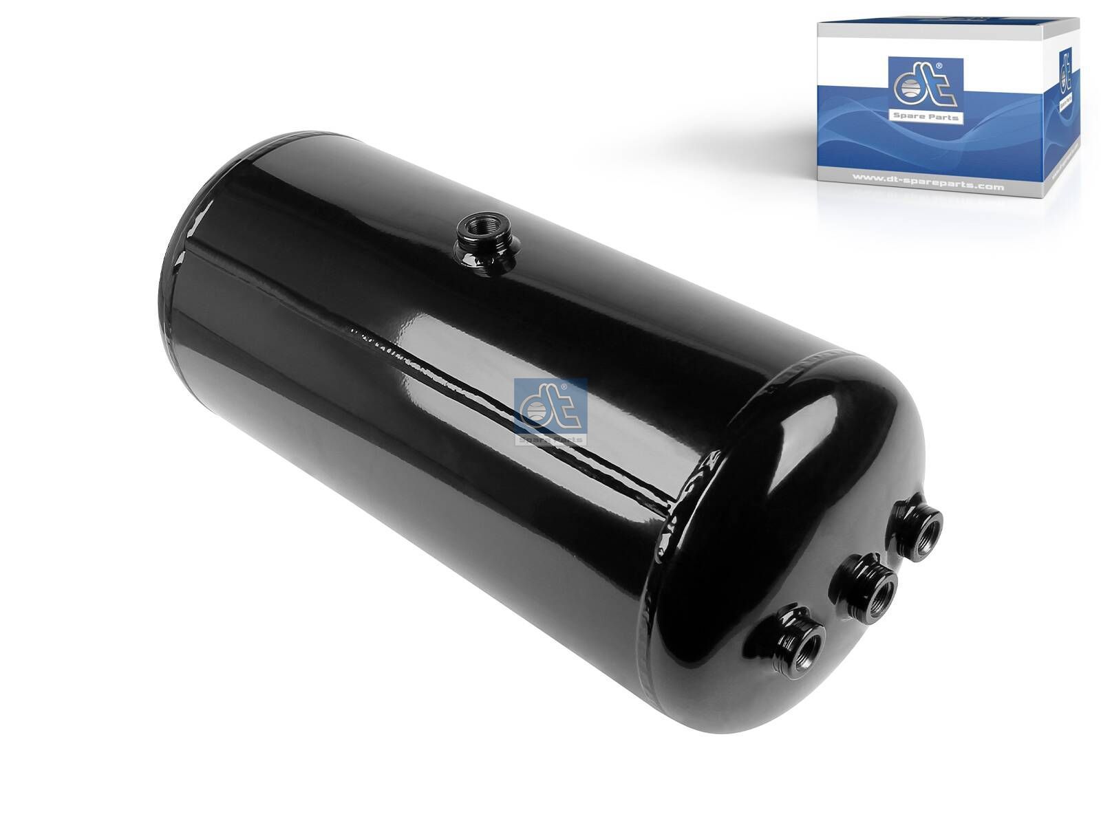 DT Spare Parts 4.66426 Air tank, 25 l, D: 246 mm, M22 x 1,5, L: 605 mm, 15.5 bar