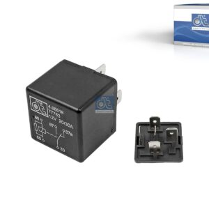 DT Spare Parts 4.66518 Relay, 12 V, 20/30 A