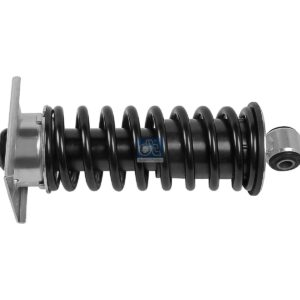 DT Spare Parts 4.66600 Cabin shock absorber, D: 45 mm, b: 14 mm, Lmin: 240 mm, Lmax: 297 mm