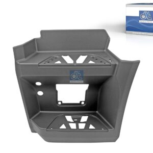 DT Spare Parts 4.66621SP Step well case, left, grey, primed