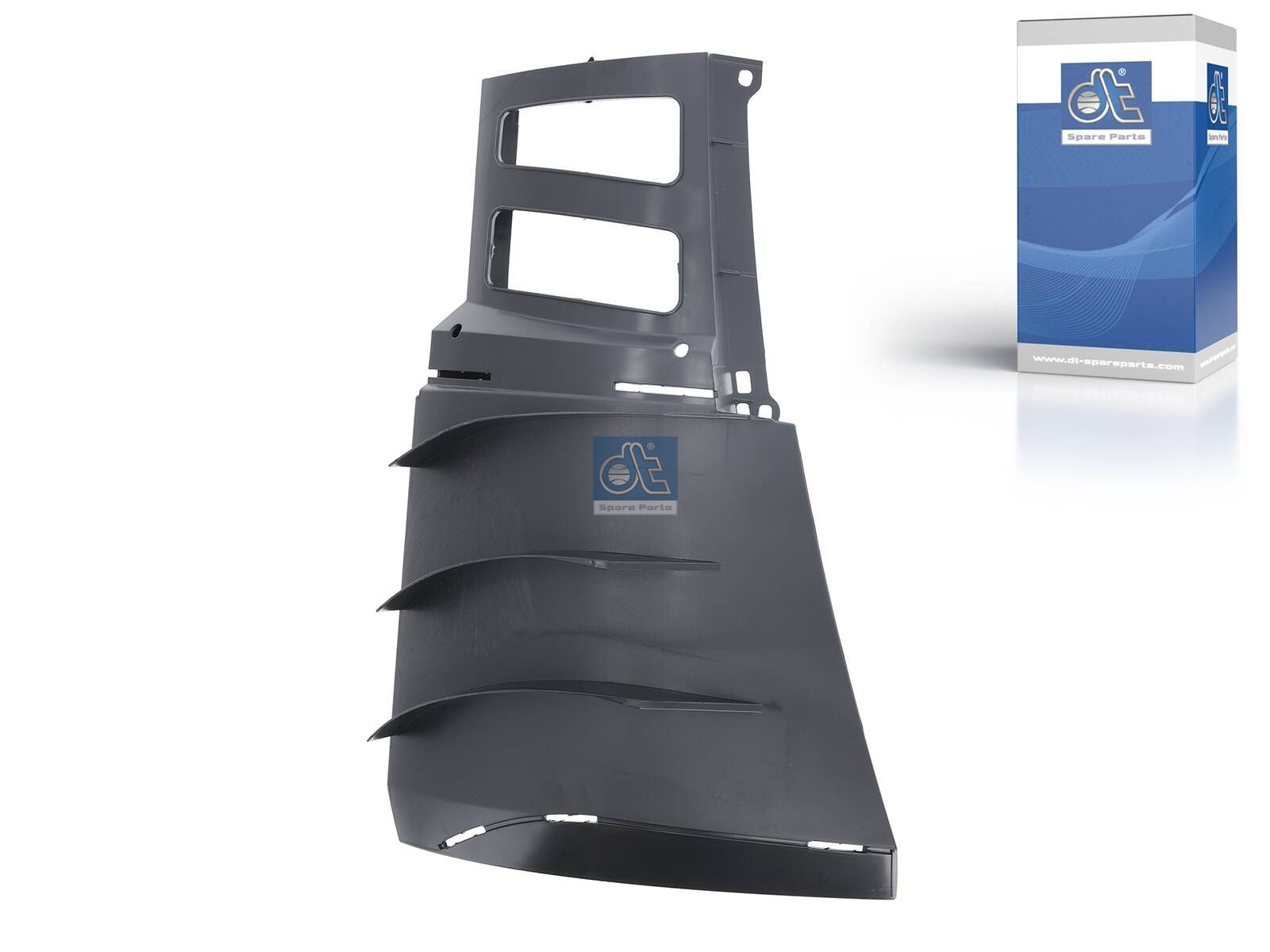 DT Spare Parts 4.66638SP Cabin corner, right, black