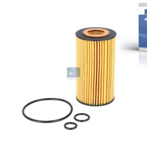 DT Spare Parts 4.66651 Oil filter insert, d: 29 mm, D: 65 mm, H: 117 mm