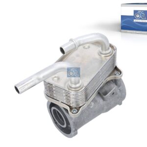 DT Spare Parts 4.66730 Oil cooler, with filter housing