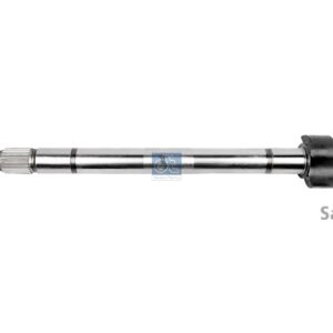 DT Spare Parts 4.67018 Brake camshaft, right, D: 42 mm, L1: 506 mm, L2: 39.5 mm, L3: 453 mm, 26 teeth