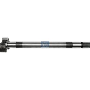 DT Spare Parts 4.67113 Brake camshaft, right, D: 42 mm, L1: 565 mm, L2: 39.5 mm, L3: 512 mm, 26 teeth