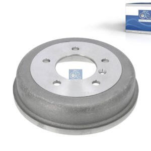 DT Spare Parts 4.67240 Brake drum, D: 230 mm, 5 bores, b: 15 mm, P: 130 mm, d: 85 mm, H: 73 mm, B: 43 mm