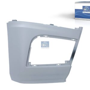 DT Spare Parts 4.67437 Bumper, right, white