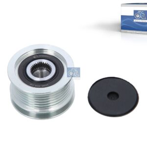 DT Spare Parts 4.67548 Pulley, alternator, M16 x 1,5, DP: 56 mm, W: 38 mm