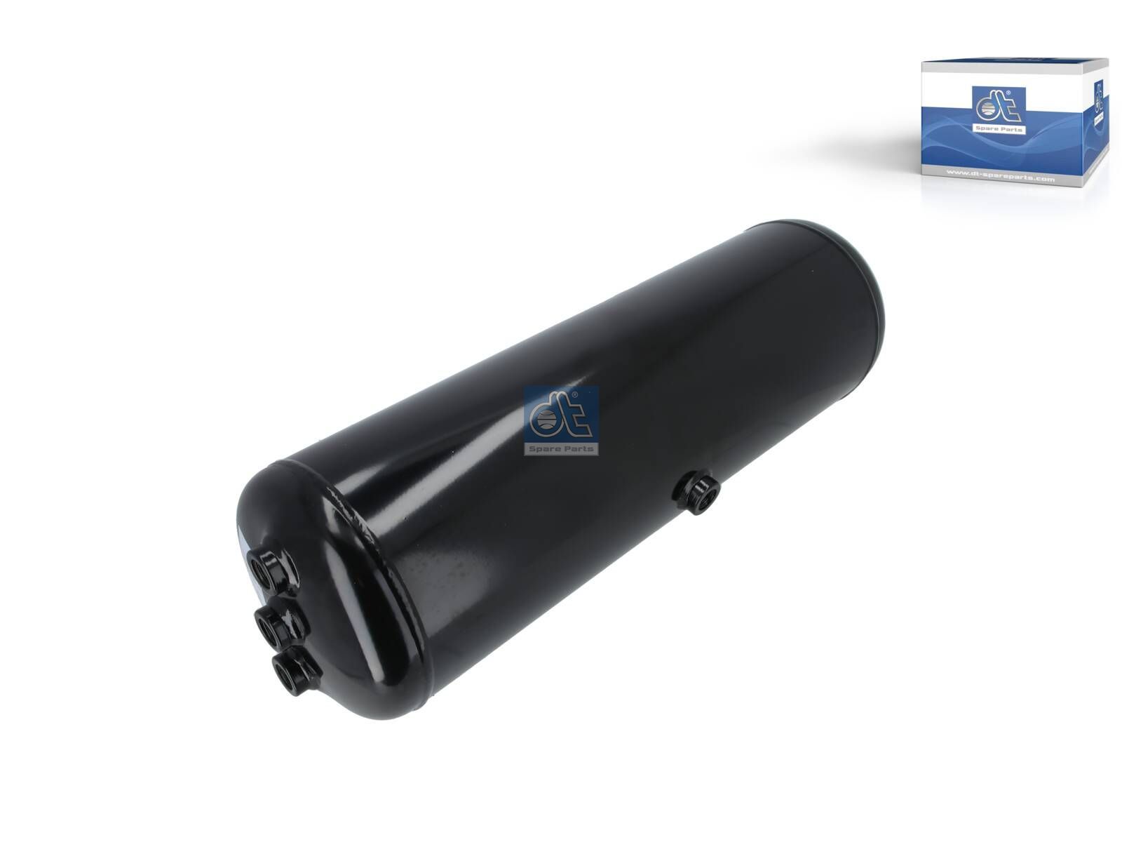 DT Spare Parts 4.67603 Air tank, 20 l, D: 206 mm, M22 x 1,5, L: 677 mm, 15.5 bar