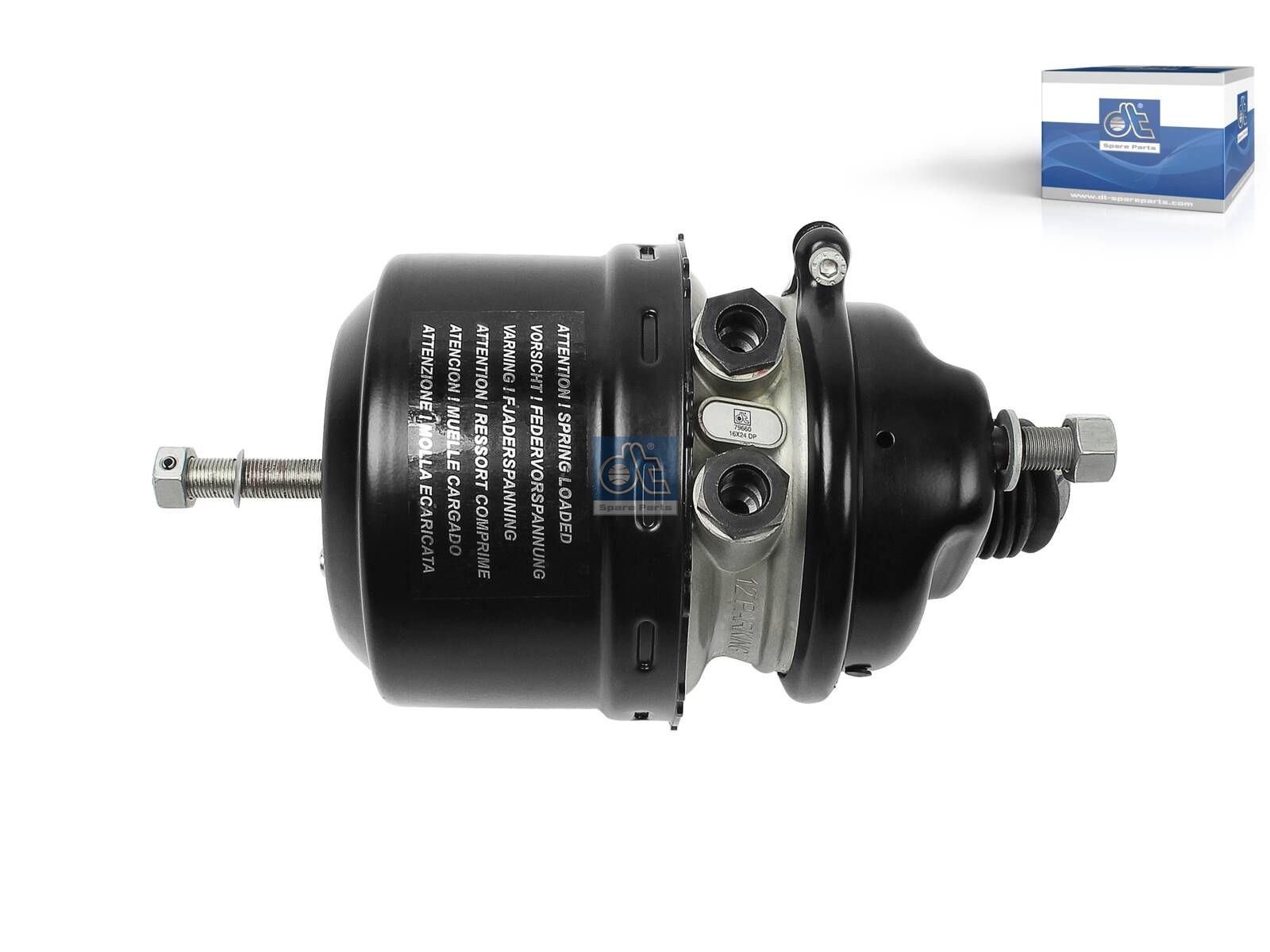 DT Spare Parts 4.67650 Spring brake cylinder, M16 x 1,5, Ls: 57 mm, Lp: 30 mm